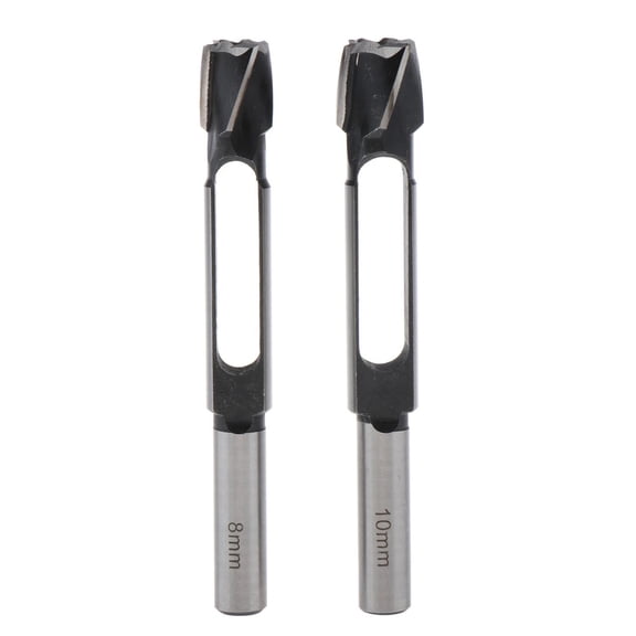 yotijay 2pcs Wood Plug Cutter Barrel Cork Drill Plug Cutter Drill Hole Cutter Roundwood Wood Plug for Garden Outdoor Farm