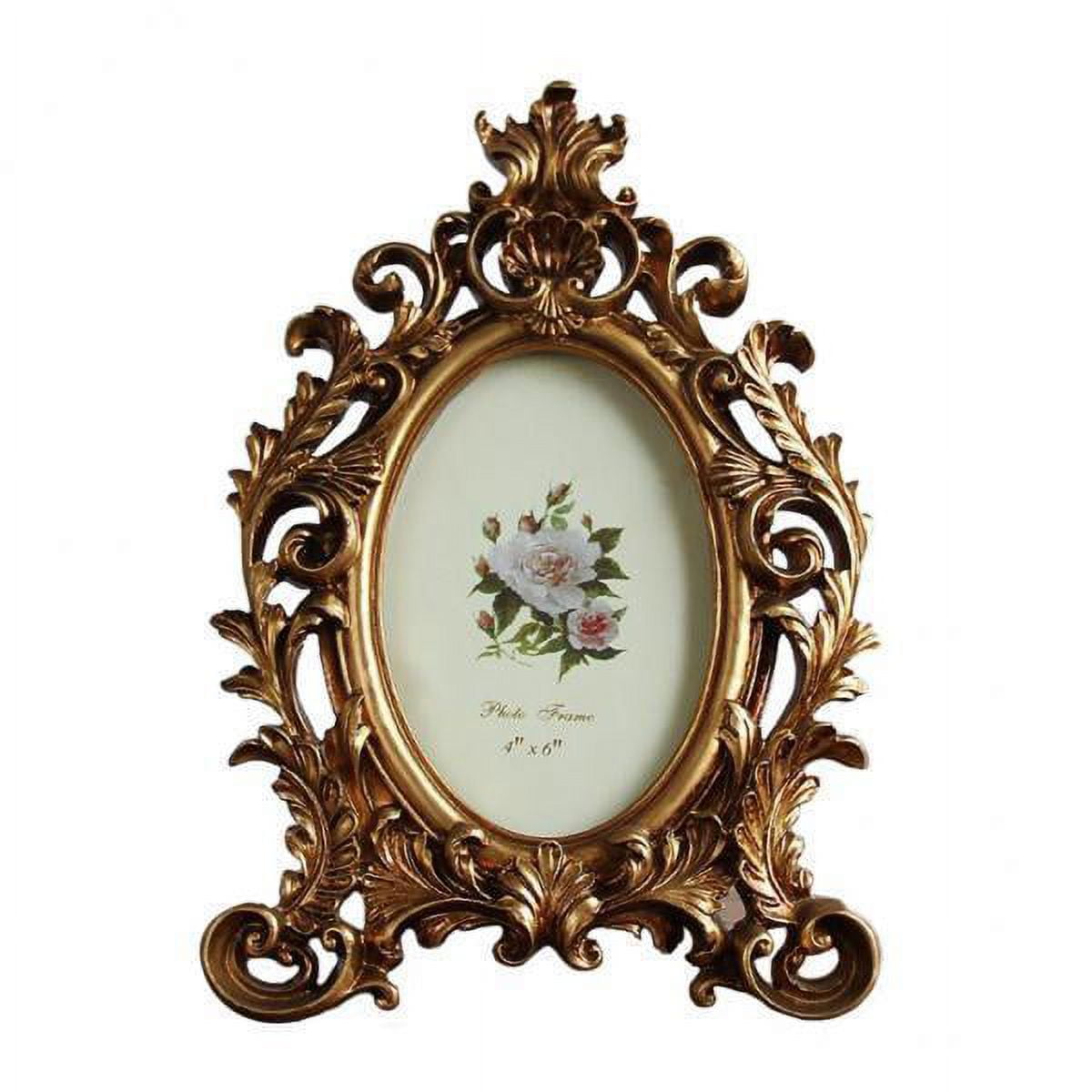 yotijay 2x European Gold Wedding Photo Frame Vintage Retro Picture ...