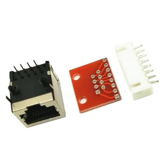 yotijay 2x Pcb Card And Connection Cards Kit - Orange, Not Weld with Pin