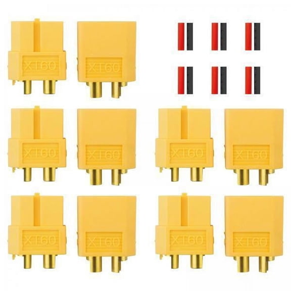 yotijay 2x10x RC Drone XT60 Connector Plug Protection for RC Battery