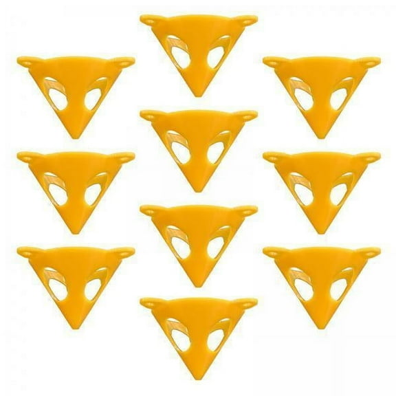 yotijay 2x10xYellow Cone Cabinet Door Acrylic Epoxy Pouring Paint Canvas Stands