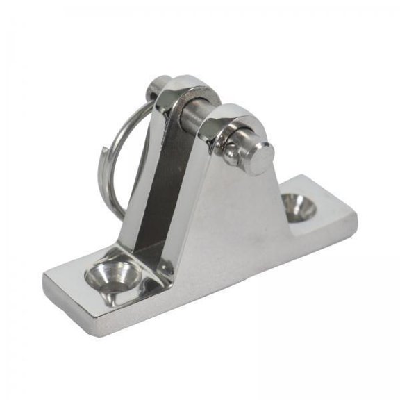yotijay 2x90 Deck Hinge for Removable Pin Boat Spray Hood Bimini Canopy Cover Ftting
