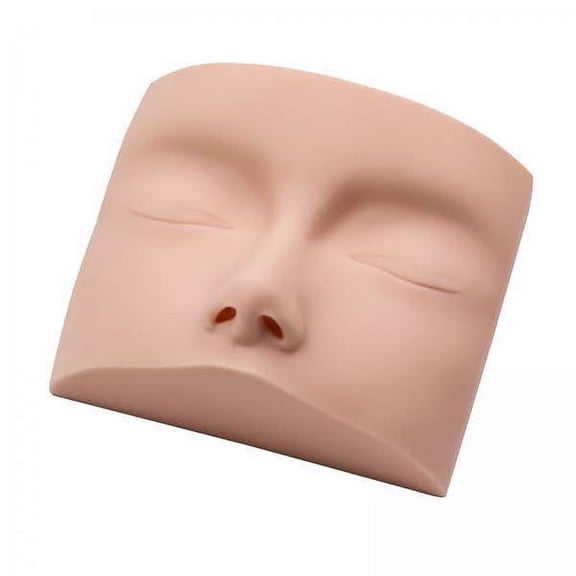 yotijay 2xEyelash Extension Mannequin Head for Eyelash Extension Makeup Practice Home