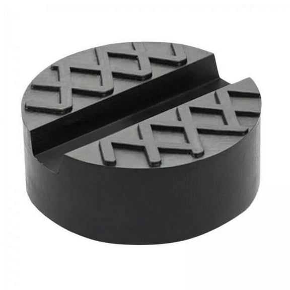 yotijay 2xGeneric Jack Rubber Pad Adapter Round Protection Spare Parts Black Accessory