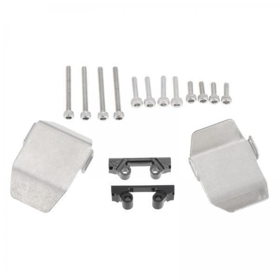 yotijay 2xGuard Axle Protector Skid Plate Parts for 1/24 RC Crawler Axial SCX24 90081 2 Set