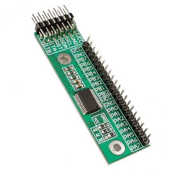 yotijay 2xMCP23017 IIC Interface 16bit IO Extension Module Pin Board I2C-GIPO Converts