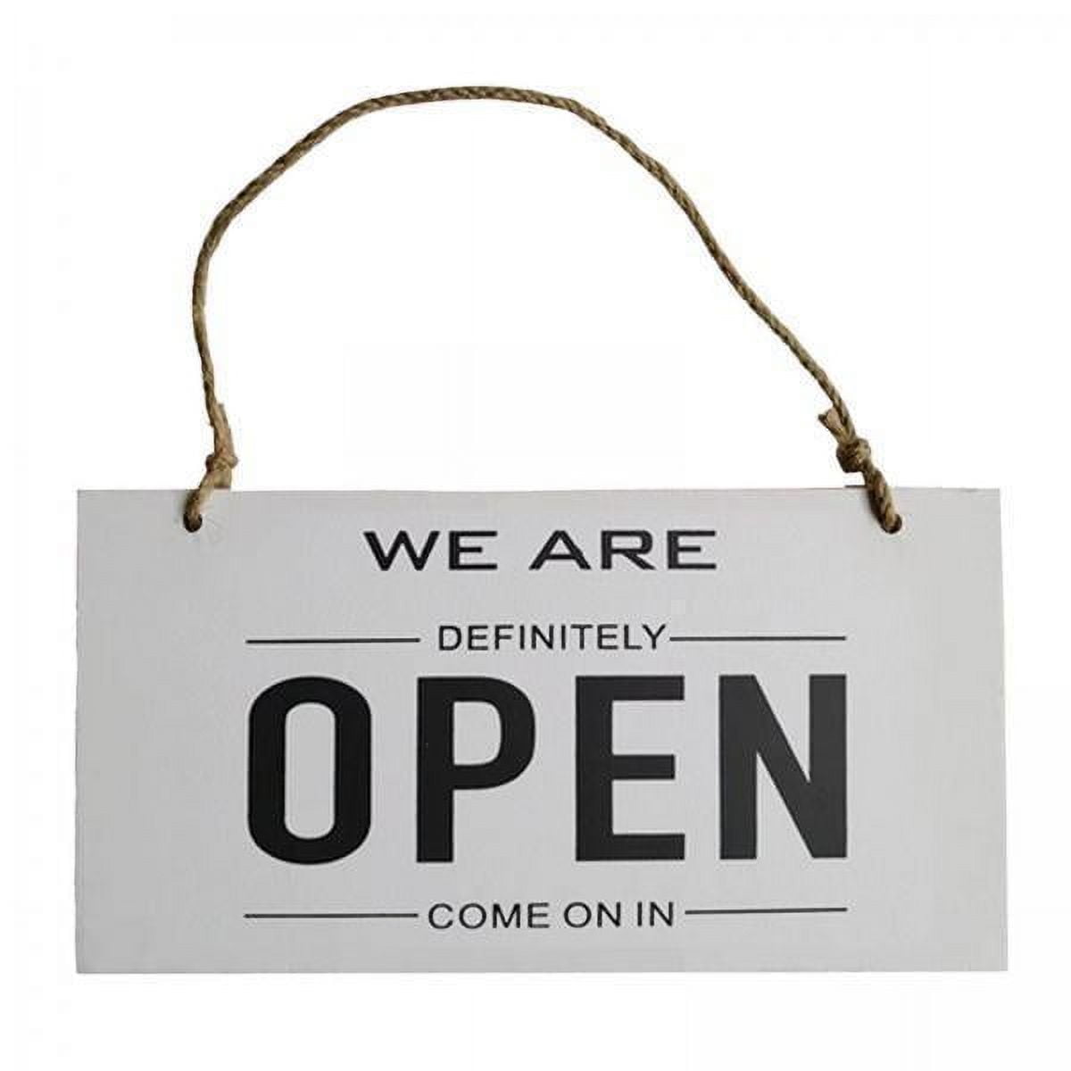 yotijay 2xOpen Closed Sign Double Sided Hanging Shop Window Home