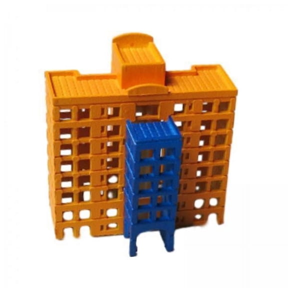 yotijay 2xRailroad Architecture Layout 1/500 Construction Building Landscape Materials L