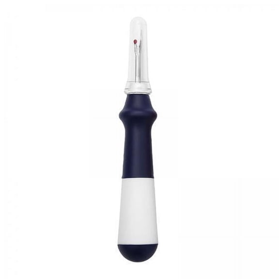 yotijay 2xSeam Ripper Rubber Handle Needlework Portable Sturdy Lightweight Sewing Tool dark blue