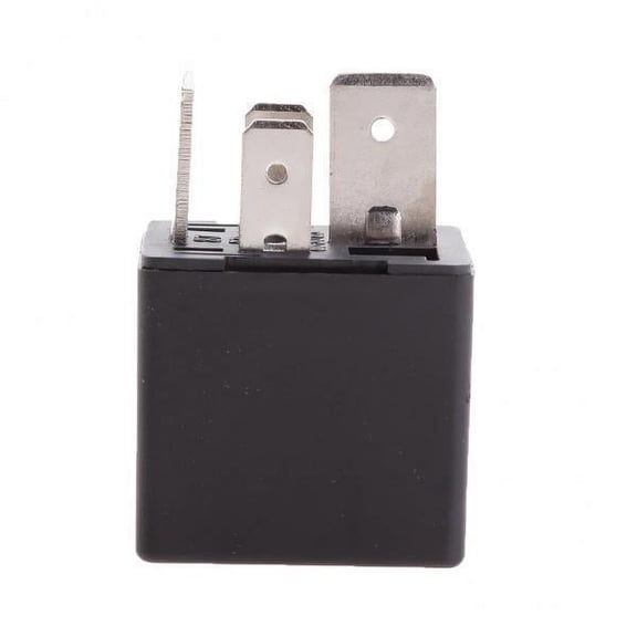 yotijay 3-102V 80A four pin Automotive Normally , Black, 3 Pcs