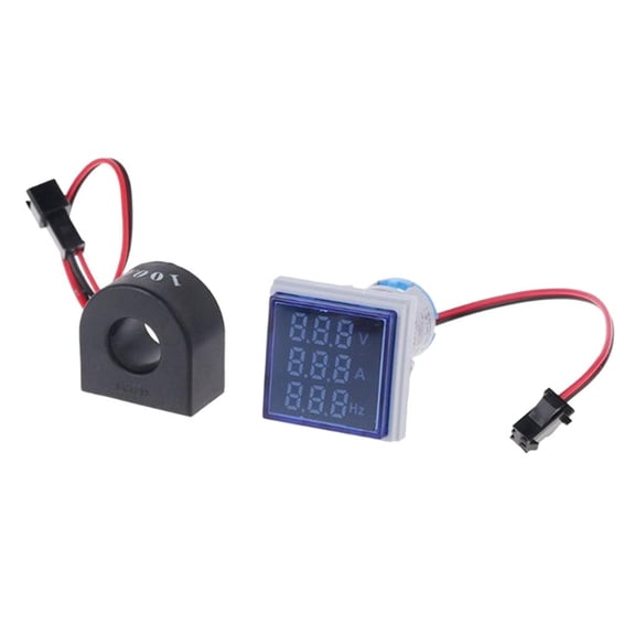 yotijay 3 In Voltmeter Voltmeter, Ammeter Ammeter, Frequency Meter, Measuring Blue