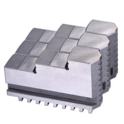 yotijay 3 Pieces 3 Jaw Chuck Manual Chuck Jaw for K11 80 Mode Metalworking Tools Machine Internal