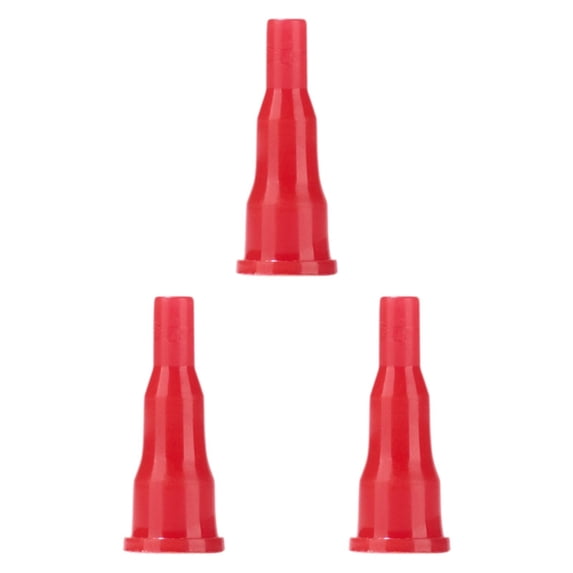 yotijay 3 Pieces Gas Tank Filling Valve Universal Adapters Connector Outdoor Accessories Red