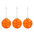 thumbnail image 1 of yotijay 3Pcs Pickleball Ornament Set Bag Keychain Christmas Tree Hanging Decorations for Orange, 1 of 9