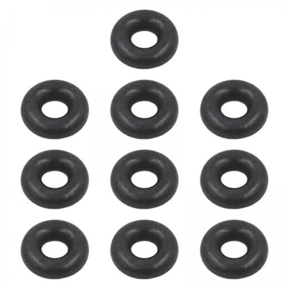 yotijay 3x10x Rubber O Rings Gym Machine Accessories for Pulley System Fittings 4mm ID 3 Pcs