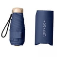 thumbnail image 1 of yotijay 3xMini Sun Protection Umbrella with Case for Men and Women Sturdy Dark Blue, 1 of 9