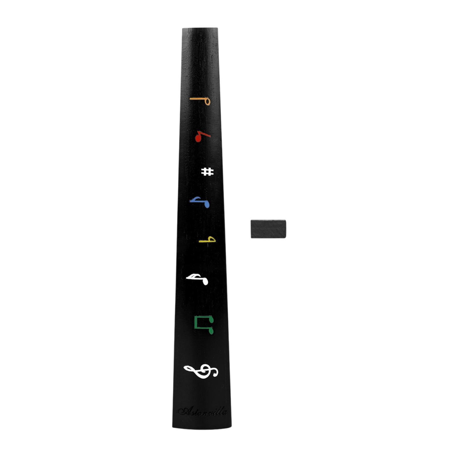 yotijay 4/4 Violin Fingerboard Sticker Ebony Violin Fretboard for ...