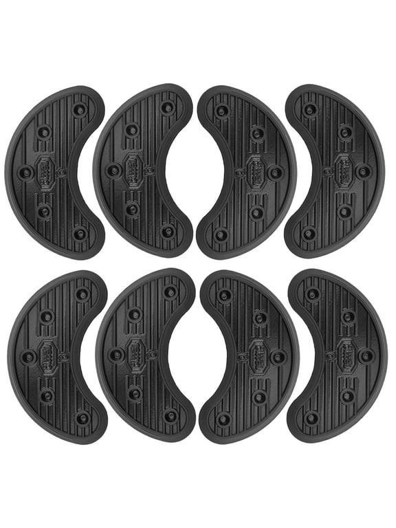 4 Pair of Rubber Nonslip Shoes Boots Sole Heel Plate Taps Tips,Shoes Repair