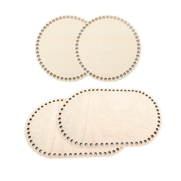 yotijay 4 Pieces Basket Bottom Nail Bottom Base Shaper Pad Insert for Craft Set Set A