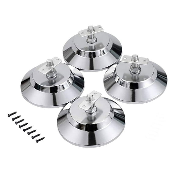 yotijay 4 Pieces Billiard Table Leg Levelers Table Leveling Feet Replacement Lightweight
