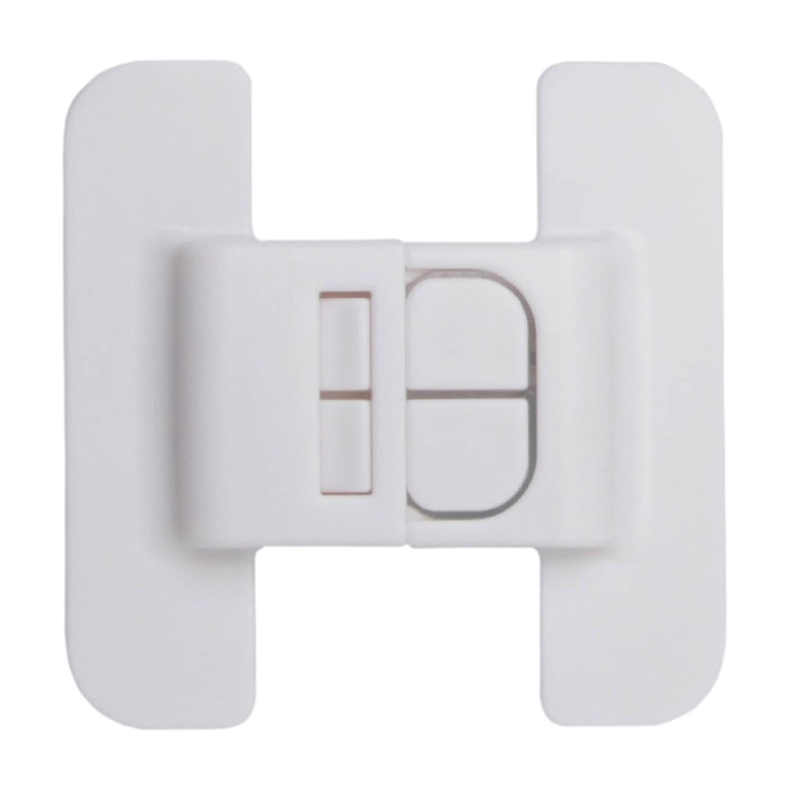 Freezer Draw Locks yotijay 4 Pieces Fridge Locks Automatic Closing for Drawers Small ...