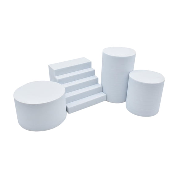 yotijay 4 Pieces Photography Background Props Display Riser Stands for Goods Perfume Stair Set