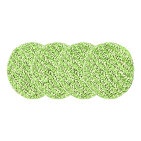 yotijay 4pcs Rotary Mop Replacement Pad for Scrubber Mop Sweeper Wireless Electric Green