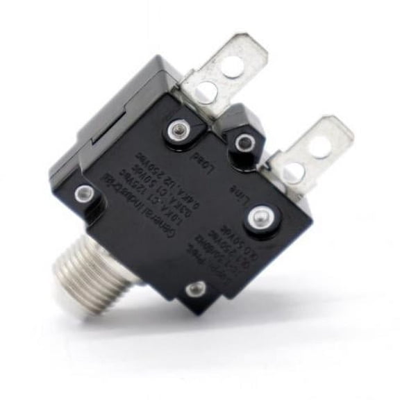 yotijay 4x 15 Amp Push Button Circuit Breakers Waterproof Button Cover, DC 50V AC 125-250V