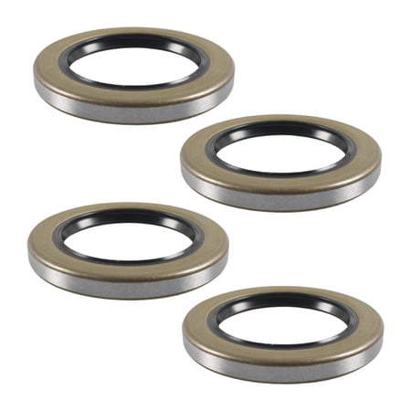 yotijay 4x Double Lip Seals Replace 01003600 Repair Parts Sturdy Practical High Reliability Accessory for Boat RV Trailer