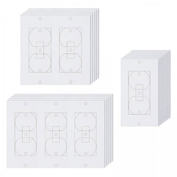 yotijay 4x20Pcs Wall Plate Outlet Sealers Outlet Insulator Sealers for Toggle