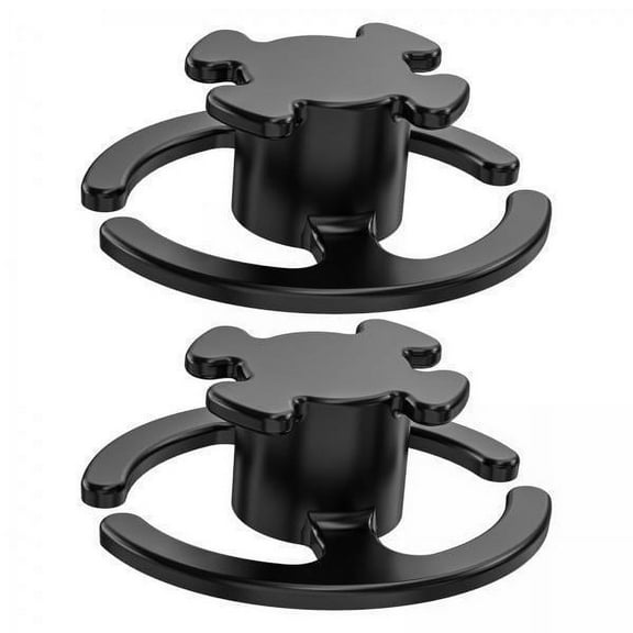 yotijay 4x2Pcs Ski Helmet Holder Masque Bracket Clip for Snow Sports 29.5x27x10mm