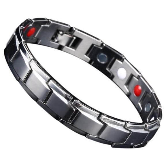 yotijay 4xMagnetic Bracelet Titanium Lymph for Carpal Tunnel