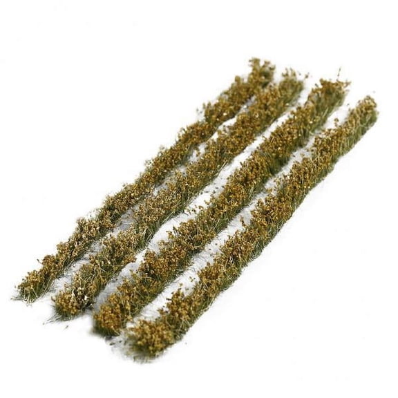 yotijay 4xRealistic Miniature Plants Mini Model Railroad Garden Building Materials E
