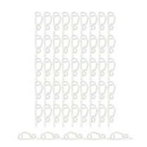 yotijay 50 Pack Christmas Light Clips, Seasonal Light Hooks, Shingle Clips, Icicle Light White