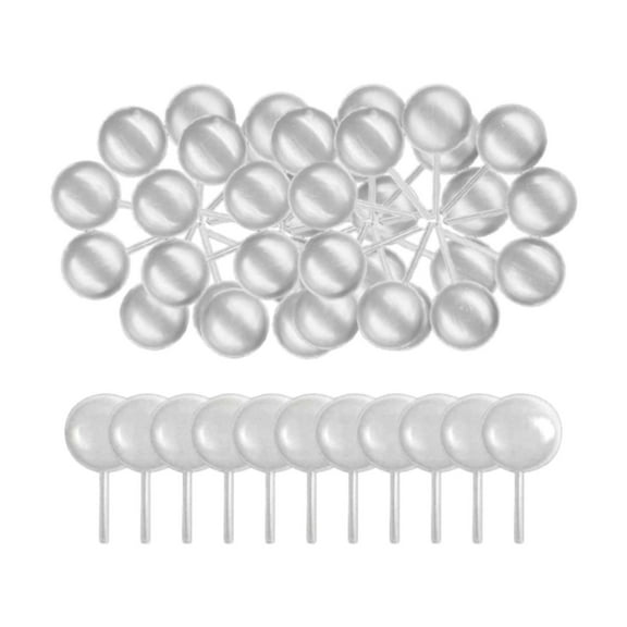 yotijay 50x Cupcake Pipettes 4ml Clear Dropper for Cupcakes Pastries Waffles B