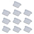 thumbnail image 2 of Yotijay 5x10Pcs USB C Dust Practical Soft Charging Port Protector Caps For Phone Transparent 2 of 13