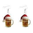 thumbnail image 1 of yotijay 5xChristmas Earrings Christmas Costume Accessories Gift for Club Proms Holiday, 1 of 9