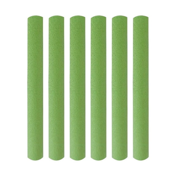 yotijay 6 Foam Pipe Sleeves, Padded Foam, 25mm Foam Pipe Covers, for Indoor Outdoor Pipe Green