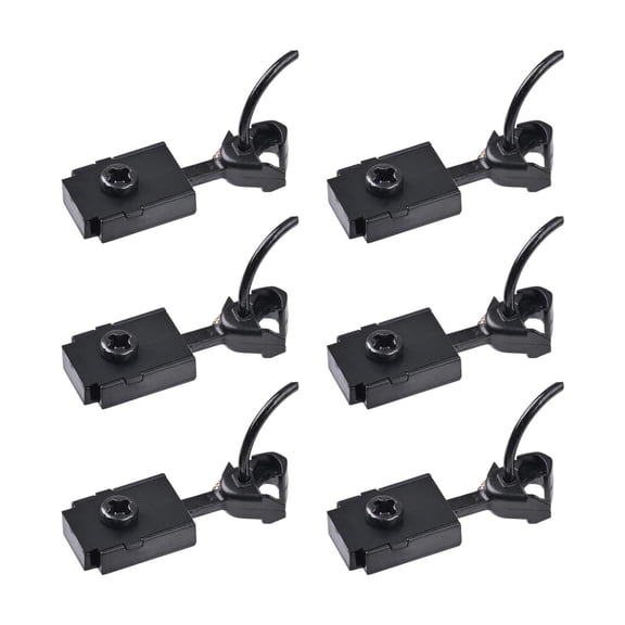 yotijay 6 Pieces Train Coupler Box Set Train Hook for 1/87 Model Trains Modification