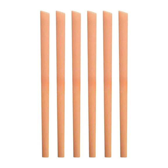 yotijay 6 Pieces Trampoline Enclosure Pole Foam Sleeves, Protection Covers, Padding Foam Orange