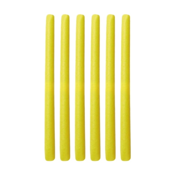 yotijay 6 Pieces Trampoline Enclosure Pole Foam Sleeves, Protection Covers, Padding Foam Yellow