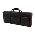thumbnail image 1 of yotijay 61 Key Keyboard Case Handbag Padded Backpack Electric Piano Keyboard Gig Bag Black, 1 of 9