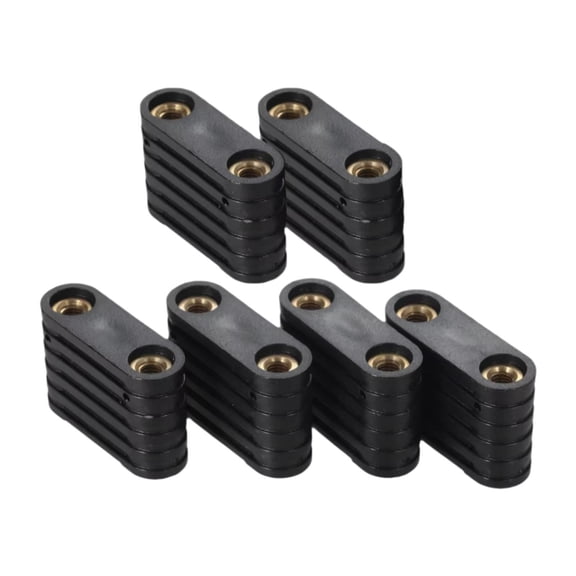 yotijay 6Pcs Inflatable Paddle Board Nut Accessories 2 Hole Slot Inflatable Boat Inserts