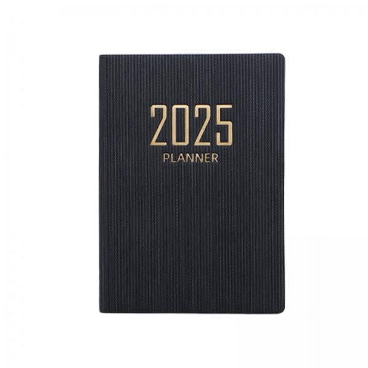 yotijay 6x2025 Portable Home Office Weekly and Monthly Planner Black