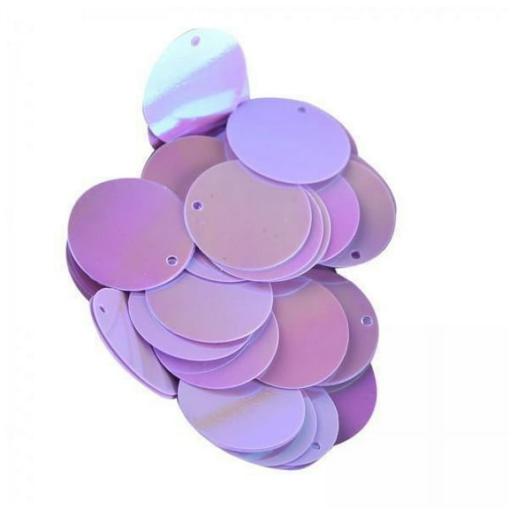 yotijay 6x85x 20mm Flat Round Loose Sequins DIY Decor for Knitting Art Crafts Applique