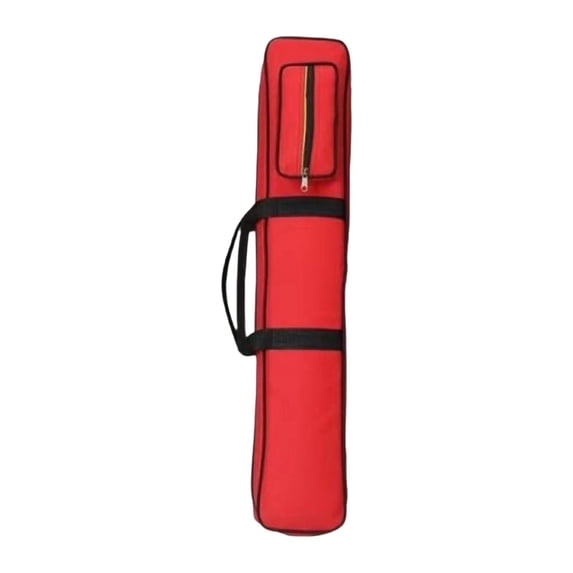 yotijay 8 Holes Pool 1/2 Jointed Adults Billiard Stick Storage Bag Red