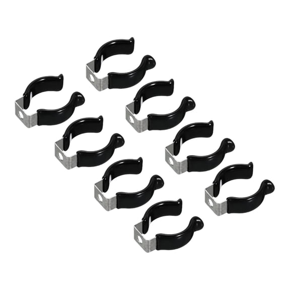 yotijay 8 Pieces Clips Holder Bracket Multipurpose Lamp Support Mounting Accessories T8