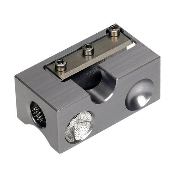 yotijay 8 in 1 pool cue tip repair tool cue tipper bernisher multifunctional snooker cue Gray