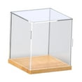 thumbnail image 1 of yotijay Acrylic Clear Collectibles Toy Display Case Dustproof for , Doll 15x15x16cm, 1 of 9