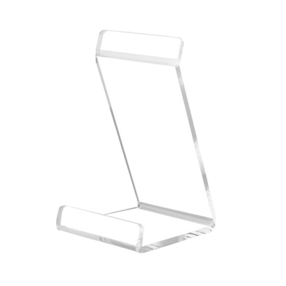 yotijay Acrylic Holder CD Storage Tabletop Modern Display Rack Album Stand 1pc